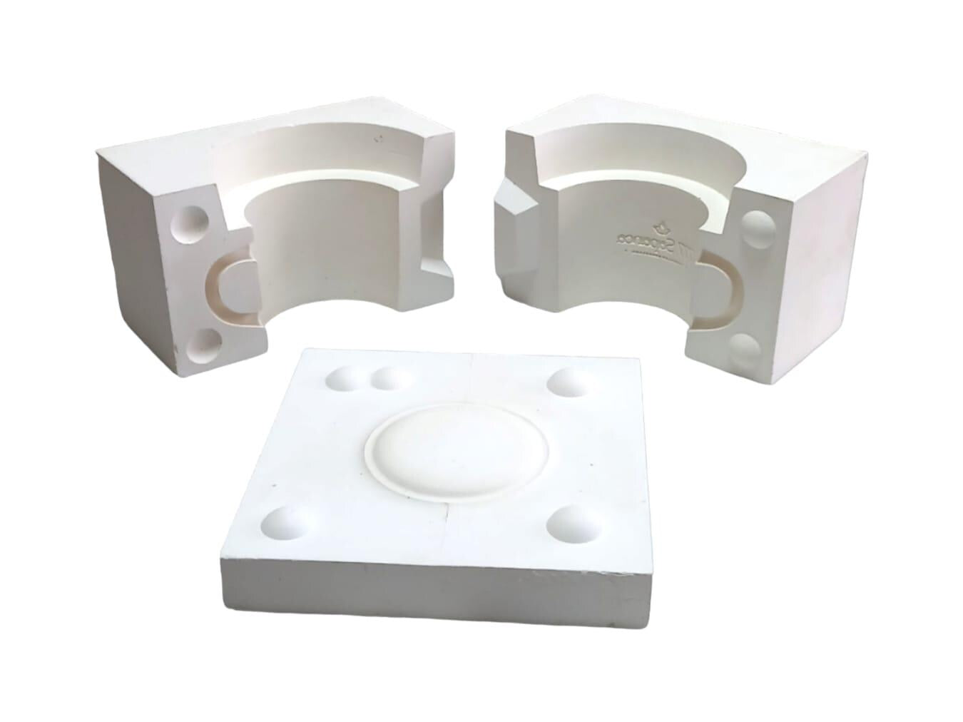 Customizable Mug Plaster Mold: Ceramic Casting Mold