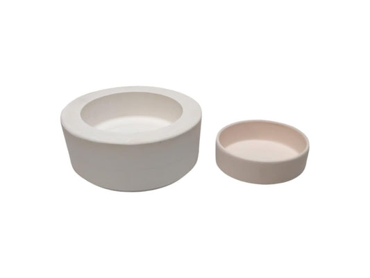 Plaster Soucer Mold: Ceramic Casting, Mug & Bowl Making