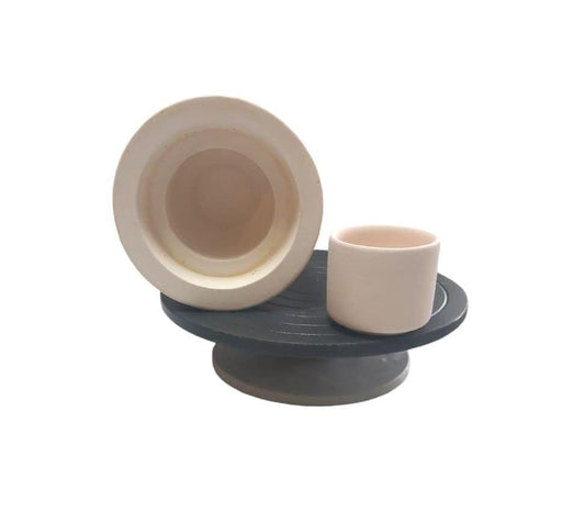 Plaster Caffeine Shot Cup Mold: Ceramic Casting Mold (FB2019)