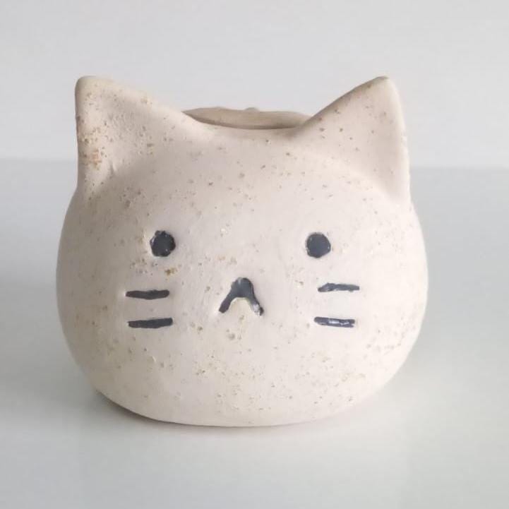 White Cat Cremation Urn – Handmade Ceramic Pet Urn | Cat Memorial | Cat Urn Vase | Rainbow Bridge Memorial Safe Shipping Guarantee !